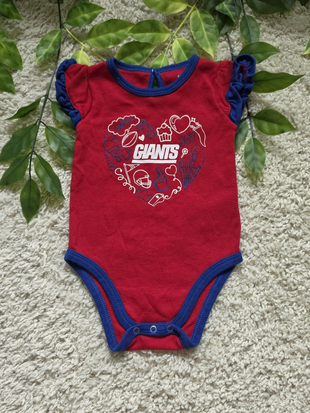 Baby Girl New York Giants Onesie (3-6 Months)